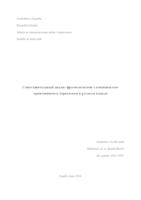 Сопоставительный анализ фразеологизмов с компонентом-орнитонимом в хорватском и русском языках