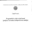 Pragmatični svijet osjetilnosti : (poljsko-hrvatska komparativna studija)