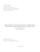 Prikaz rodno uvjetovanog nasilja u književnosti na primjeru romana Pirika Petre M. Andreevskog