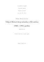 Odjeci Bokserskog ustanka u Hrvatskoj 1900. i 1901. godine