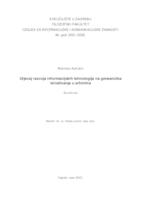 Utjecaj razvoja informacijskih tehnologija na genealoška istraživanja u arhivima