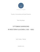 Ottoman garrisons in western Slavonia (1550 - 1680)
