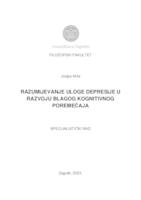 Razumijevanje uloge depresije u razvoju blagog kognitivnog poremećaja