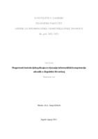 Mogućnosti instrukcijskog dizajna u stjecanju informatičkih kompetencija odraslih u Republici Hrvatskoj