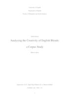 Analyzing the Creativity of English Blends: a Corpus Study