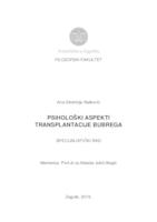 Psihološki aspekti transplantacije bubrega