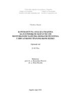 Kontrastivna analiza frazema sa zoonimskom sastavnicom motiviranom nazivima domaćih životinja u hrvatskom i španjolskom jeziku