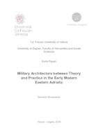 prikaz prve stranice dokumenta Military Architecture between Theory and Practice in the Early Modern Eastern Adriatic