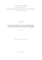 prikaz prve stranice dokumenta Primjena generativne umjetne inteligencije u kreativnoj umjetnosti nacionalnih obilježja