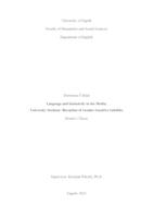 prikaz prve stranice dokumenta Language and Inclusivity in the Media: University Students' Reception of Gender-Sensitive Subtitles