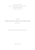 prikaz prve stranice dokumenta Language contact and the construction of the LGBTQ+ identity