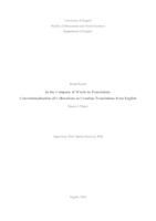 prikaz prve stranice dokumenta In the Company of Words in Translation: Conventionalisation of Collocations in Croatian Translations from English