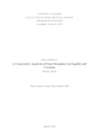 prikaz prve stranice dokumenta A Contrastive Analysis of Food Metaphors in English and Croatian