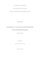 prikaz prve stranice dokumenta En jämförelse av svenska och kroatiska idiomatiska uttryck med färgbenänmningar