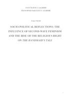 prikaz prve stranice dokumenta Socio-Political Reflections: The Influence of Second-Wave Feminism and the Rise of the Religious Right on The Handmaid's Tale