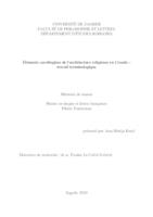 prikaz prve stranice dokumenta Éléments carolingiens de l'architecture religieuse en Croatie