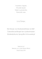 prikaz prve stranice dokumenta Der Einsatz von Zeichentrickfilmen im DaF-Unterricht am Beispiel der synchronisierten Zeichentrickserie SpongeBob Schwammkopf
