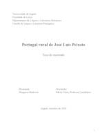 prikaz prve stranice dokumenta Portugal rural de José Luís Peixoto
