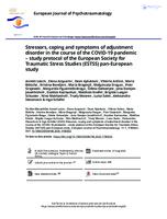 prikaz prve stranice dokumenta Stressors, coping and symptoms of adjustment disorder in the course of the COVID-19 pandemic – study protocol of the European Society for Traumatic Stress Studies (ESTSS) pan-European study
