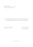 prikaz prve stranice dokumenta Los factores afectivos en la comunicación oral de los estudiantes croatas de la lengua española