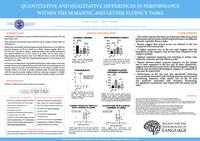 prikaz prve stranice dokumenta Quantitative and qualitative differences in performance within the semantic and letter fluency tasks