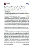 prikaz prve stranice dokumenta Perfectionism, Body Satisfaction and Dieting in Athletes: The Role of Gender and Sport Type