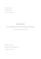 prikaz prve stranice dokumenta Oscar Wilde and the Economic Function of Marriage