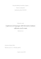 Poveznica na dokument Anglicismi nel linguaggio dell'informatica italiano