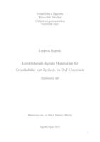 prikaz prve stranice dokumenta Lernfördernde digitale Materialien für Grundschüler mit Dyslexie im DaF-Unterricht