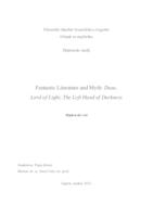 prikaz prve stranice dokumenta Fantastic Literature and Myth: Dune, Lord of Light, The Left Hand of Darkness