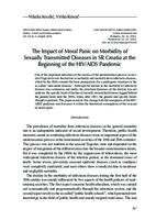 prikaz prve stranice dokumenta The Impact of Moral Panic on Morbidity of Sexually Transmitted Diseases in SR Croatia at the Beginning of the HIV/AIDS Pandemic