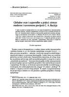 prikaz prve stranice dokumenta Globalne veze i usporedbe u praksi: sinteze moderne i suvremene povijesti C. A. Baylyja
