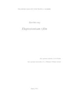 prikaz prve stranice dokumenta Ekspresionizam i film