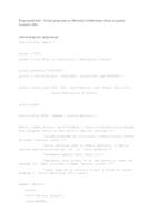 prikaz prve stranice dokumenta Programski kod - Izrada programa za šifriranje i dešifriranje teksta uz pomoć Cezarove šifre