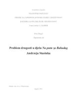 prikaz prve stranice dokumenta Problem drugosti u djelu „Na putu za Babadag” Andrzeja Stasiuka