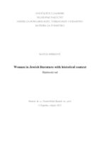 prikaz prve stranice dokumenta Women in Jewish literature with historical context
